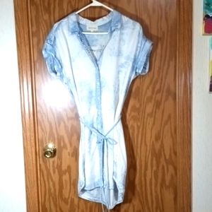 Cloth & Stone, avid wash, shirt dress, cotton, casual